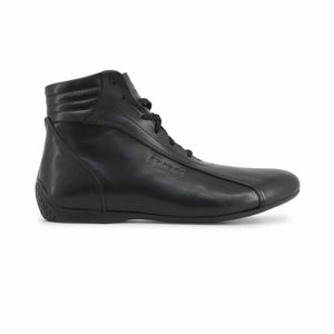 MONZA GP Sparco ® Black Italian Leather, Racing, Driving, Fashion, Dress Shoes